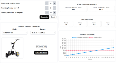 Own the Walk: BATCADDY Electric Golf Caddy vs. Push Cart Rental Costs