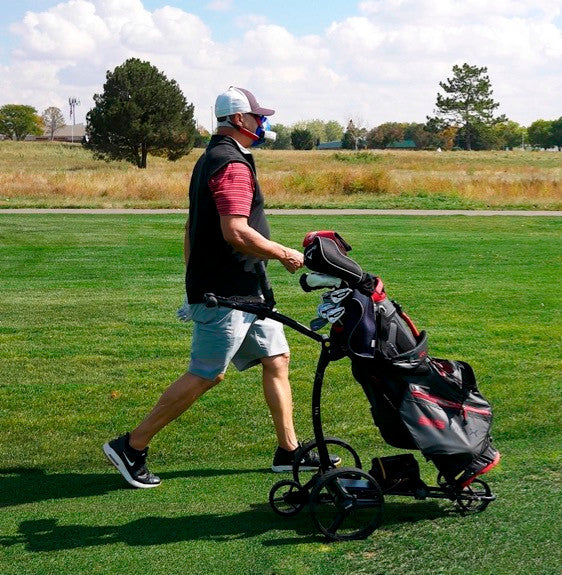 Science shows a Batcaddy saves strokes!